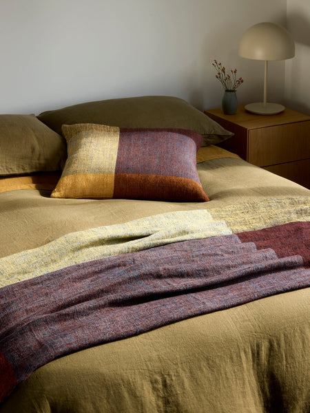 Miro Cushion Cover | Custard Multi
