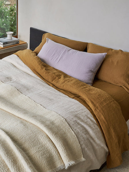 Boucle Wool Throw Large | Natural