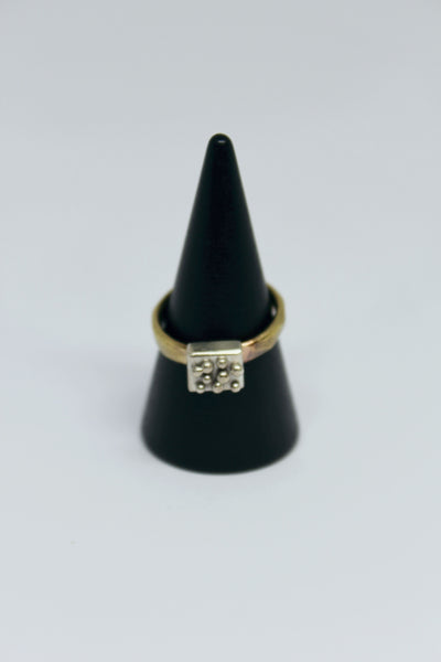Brass + Silver Ring - #83