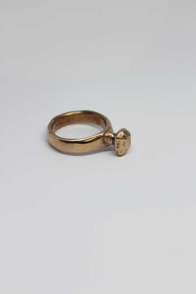 Bronze Rock Ring - #85