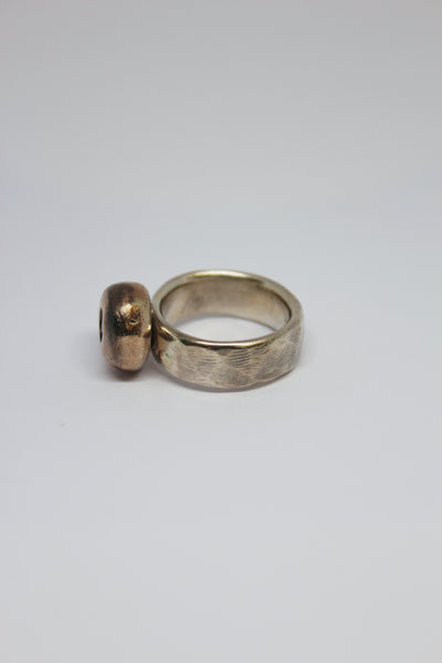 Silver Ring + Bronze Ring - #84