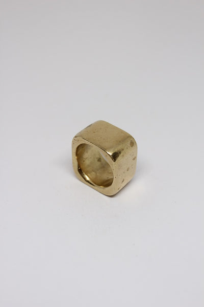 Brass Square Ring - #180