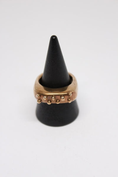 Bronze Droplet Ring - #179
