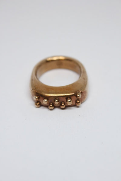 Bronze Droplet Ring - #179