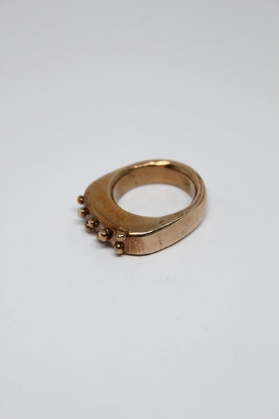 Bronze Droplet Ring - #179
