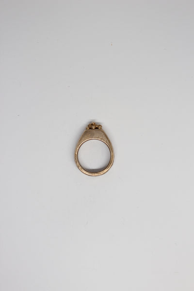 Bronze - Pebble Box Ring - #182