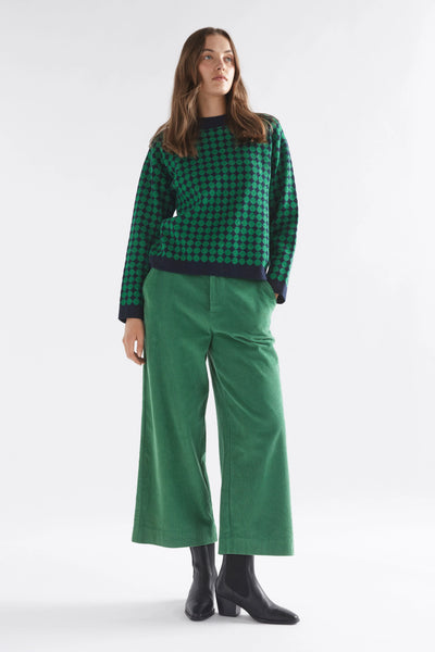 Leira Sweater | Navy Green Metallic SALE! Now $179