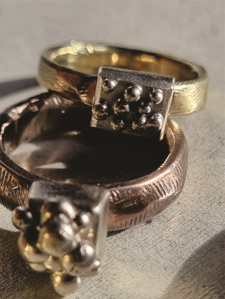 Brass + Silver Ring - #83