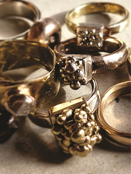 Silver + Brass Ring - #81