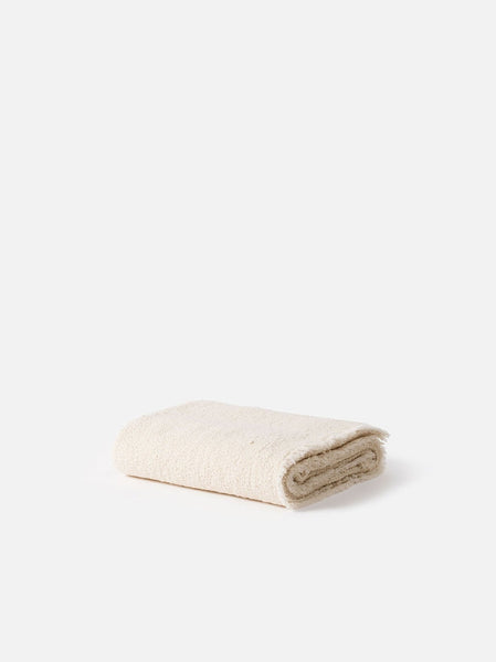 Boucle Wool Throw Large | Natural
