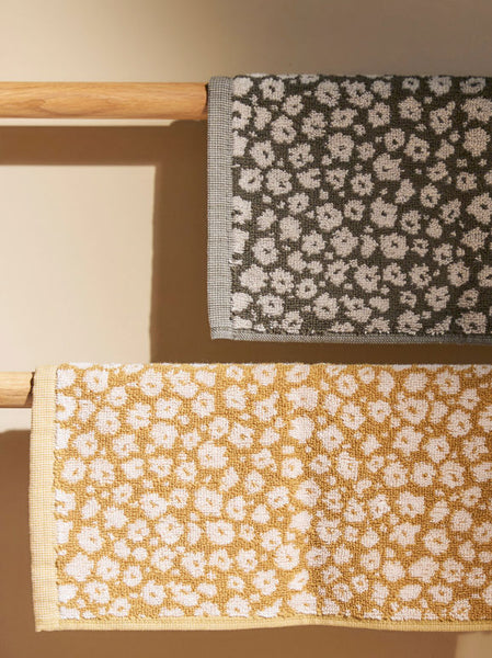 Forget Me Not Cotton Face Cloth | Citron