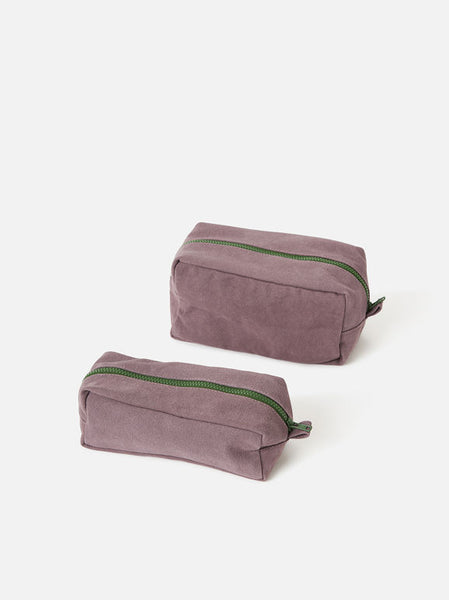 Marlo Contrast Wash Bag | Lupin/Spirulina | Large