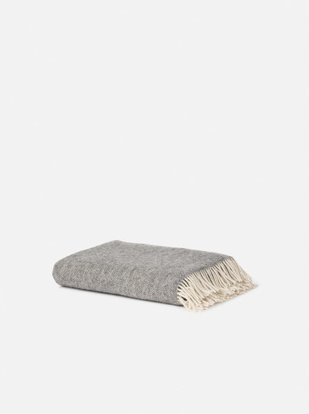 Wool Throw | Grey