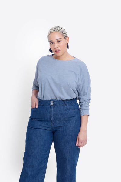 Bries Cotton Tee | Light Blue SALE!! now $69