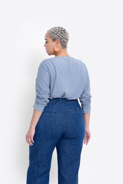 Bries Cotton Tee | Light Blue SALE!! now $69