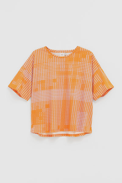 Pira Jersey Tee | Citrus Cross Stitch Print - SALE was $169 now $119