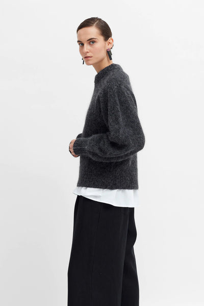 Spikkel Sweater | Charcoal Melange SALE! now $149