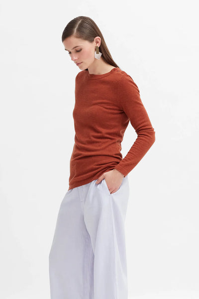 Kevyt Sweater | Rust SALE! now $129