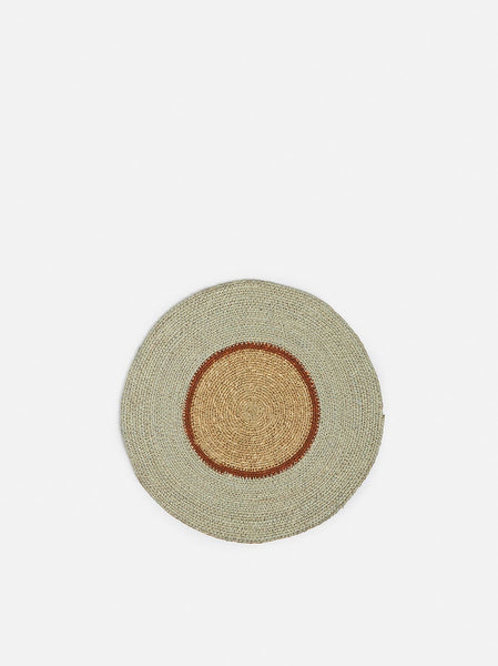 Pinto Placemat | Haze/Orange Peel